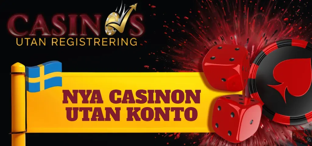 Kolla in nya casinon utan konto eller registrering